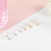 20 pcs / 6mm, 8mm /Single Loop Pearl Beads   P061