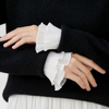 1 pair / Off White / Fake Lace Sleeve Cuffs, False Wrist Cuffs, Removable Wrist Cuffs  SC022(K)