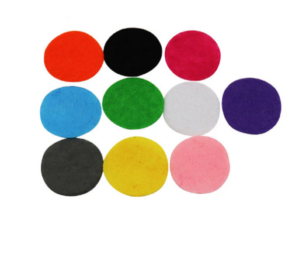 2.5cm, 3cm / 1,000 pcs Mixed Round Felt Fabric Pads