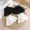 1 pair / Off White, Black / Fake Lace Sleeve Cuffs, False Wrist Cuffs, Removable Wrist Cuffs   SC018(K)