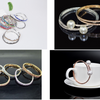 10 pcs / DIY Stretch Mixed Crystal Stretch Bracelet BC073