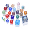 20 pcs / Square Cube Glass Beads   P01