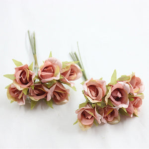 30 Pcs / 2cm Mini Artificial Flowers  SF005