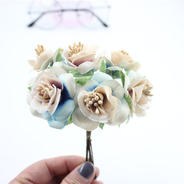 30 Pcs / 3cm / Mini Artificial Flowers  SF004B