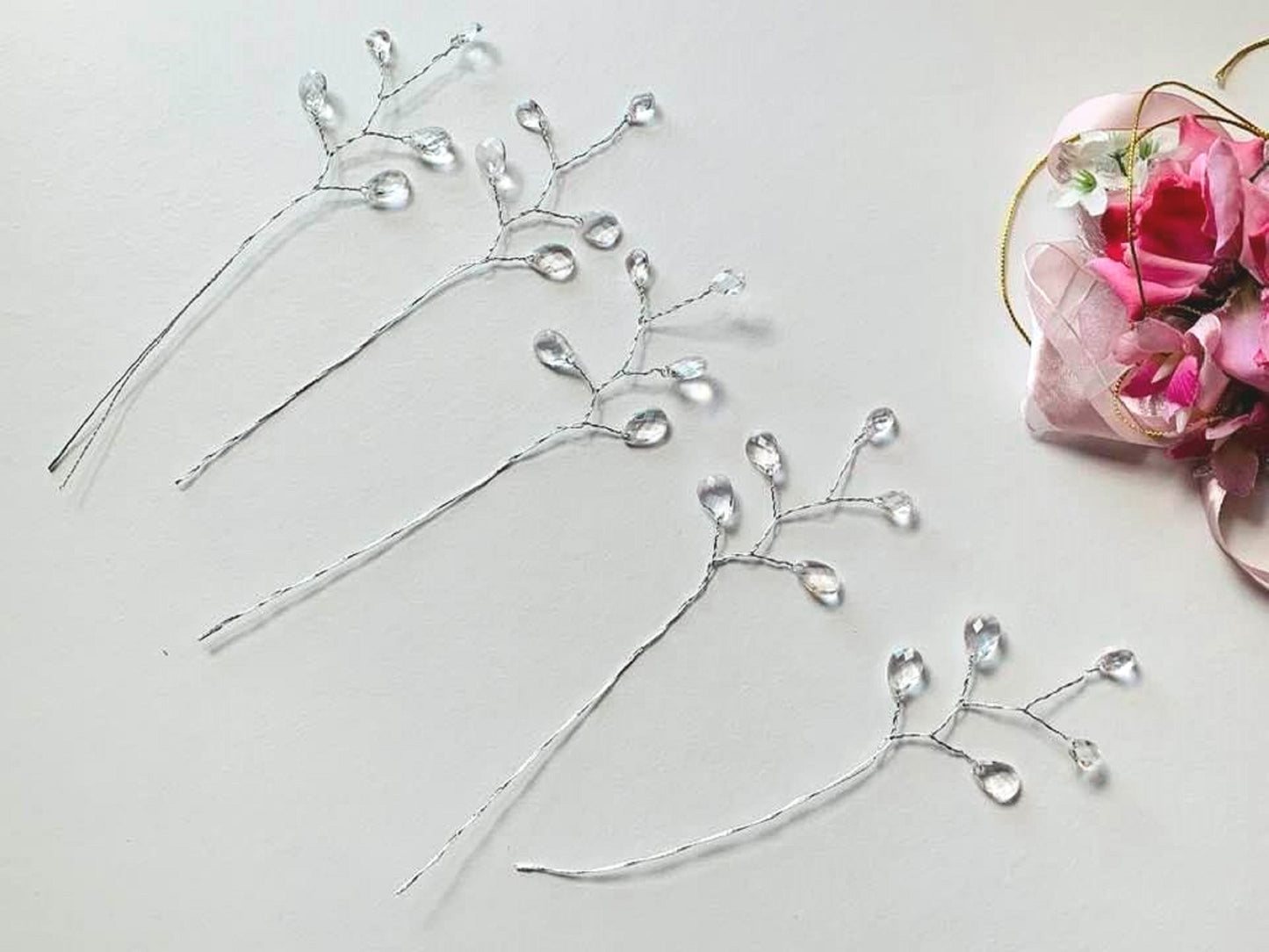 10 Stems / Flower Bead Sprays, Artificial Flowers  FS26S