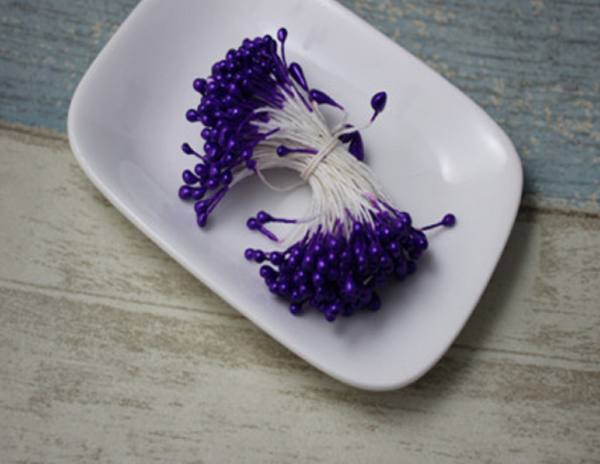 180 Pcs Pearl Flower Stamen