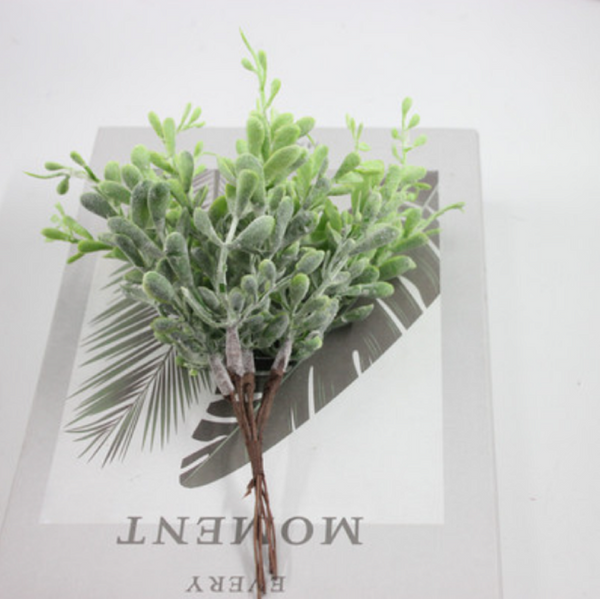 12 Stems /  Artificial Plastic Leaves SF051