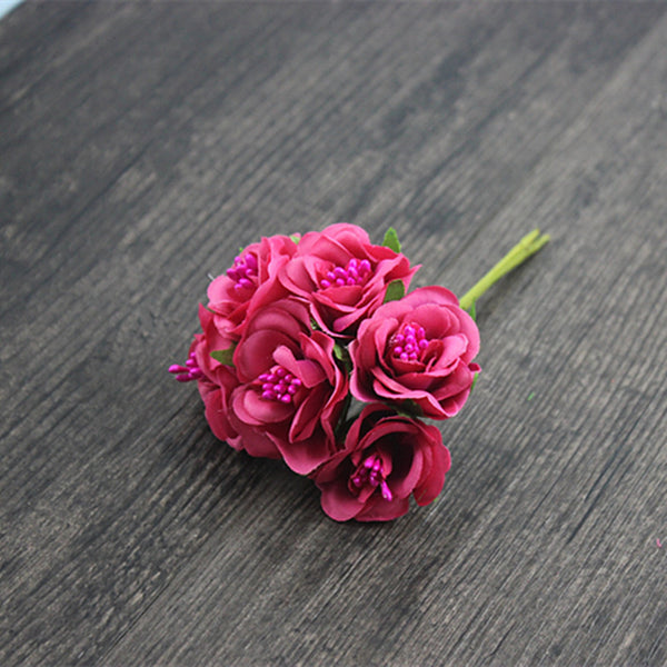 30 Pcs / 3cm / Mini Artificial Flowers   SF004