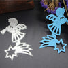 Cutting Die, Handmade Card Metal Die Cutter, Scrapbook Cardmaking Christmas Angel Die Cutter DC1331