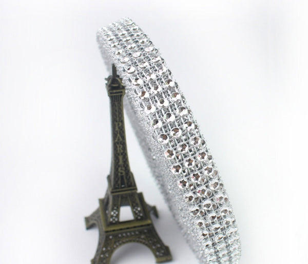 5 Meters / Colour Diamante Trim Crystal Effect Bling Rhinestone