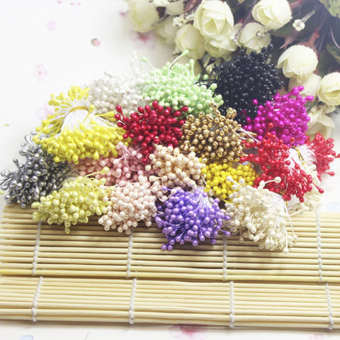 180 Pcs Pearl Flower Stamen