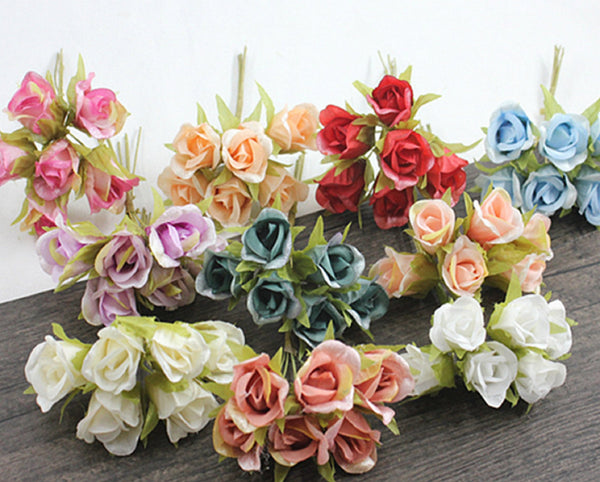 30 Pcs / 2cm Mini Artificial Flowers  SF005