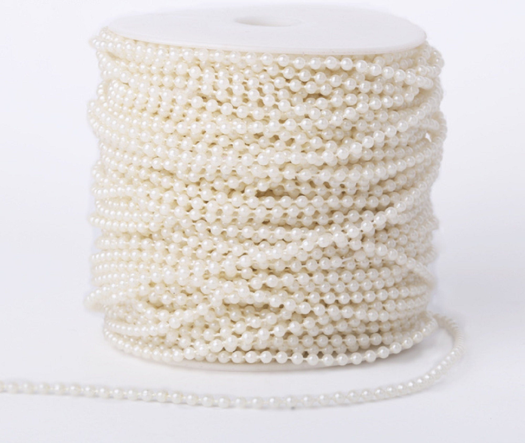 3 Meters / 3mm, 6mm / Flat Back Pearl Cotton Line