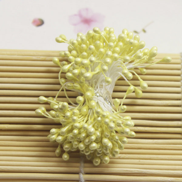 180 Pcs Pearl Flower Stamen