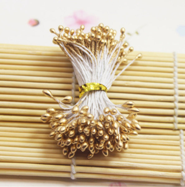 14 Grams / Double Headed Artificial Flower Stamens  SF031