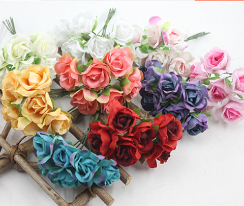 30 stems / 2.5cm / Mini Artificial Flowers  SF002