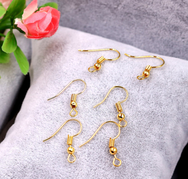 200 pcs / DIY Fish Hook Earrings  E69