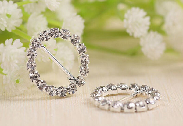 20 Pcs / Rhinestone Buckle   BU061