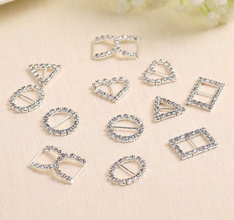 20 Pcs / Rhinestone Buckle   BU061