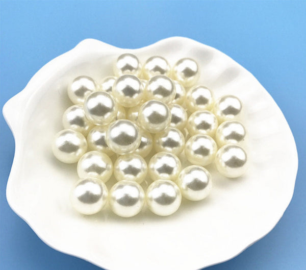 6mm-14mm / Round Pearl Beads (No Hole)