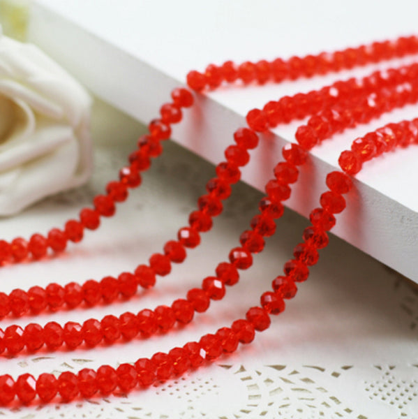 3mm /  Ronldelle Crystal Glass Beads, Jewellery Making