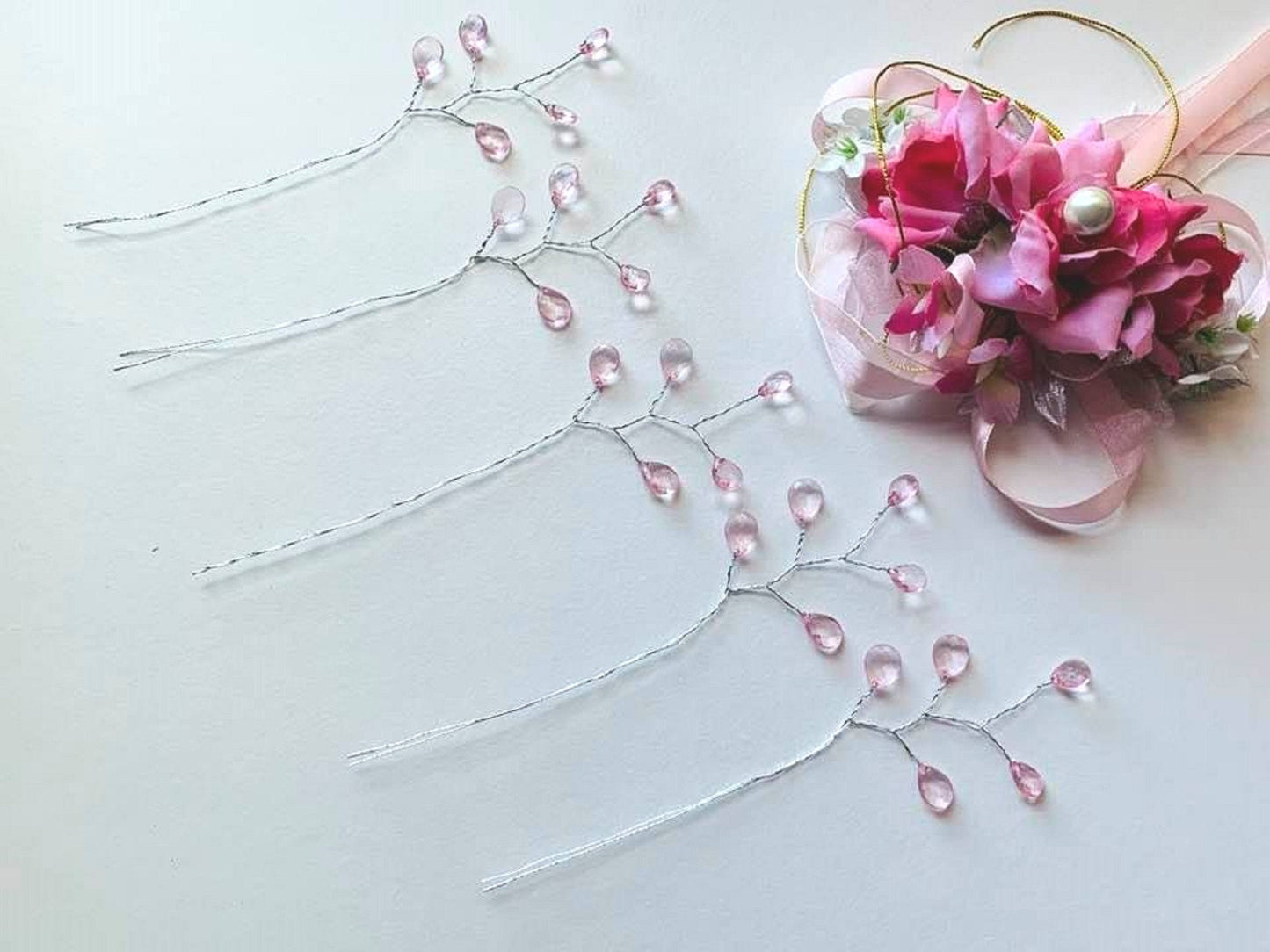 10 Stems / Flower Bead Sprays, Artificial Flowers  FS26S