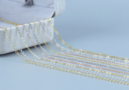 2 Meters x 2 / DIY Earrings Chain