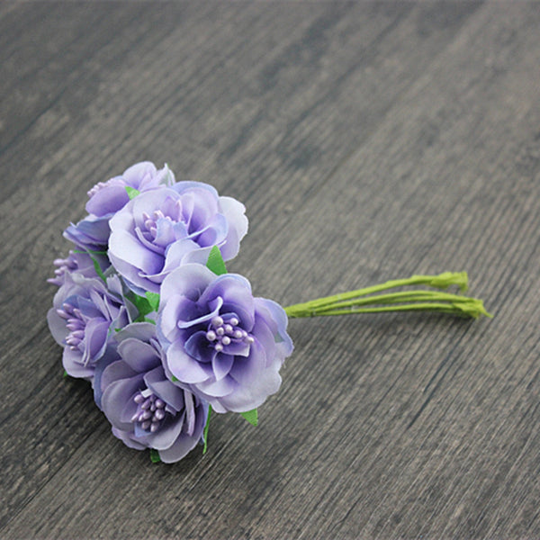 30 Pcs / 3cm / Mini Artificial Flowers   SF004