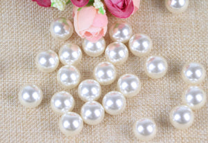 6mm-14mm / Round Pearl Beads (No Hole)