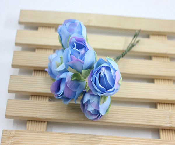 30 Pcs / 3cm / Mini Artificial Flowers  SF007