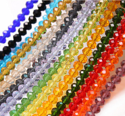 3mm /  Ronldelle Crystal Glass Beads, Jewellery Making