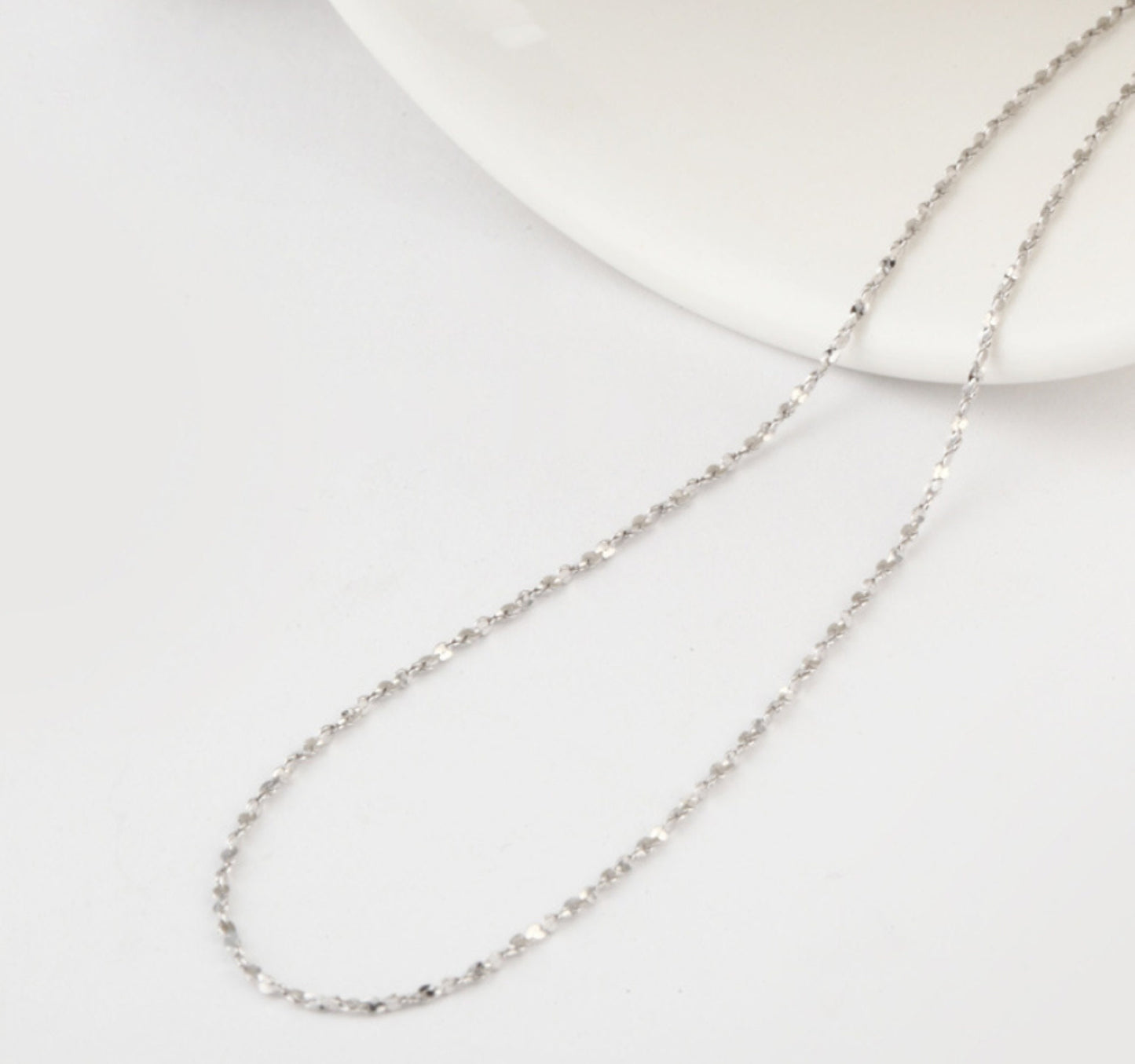 Gold Plated Silver Star Necklace Chain  NK004