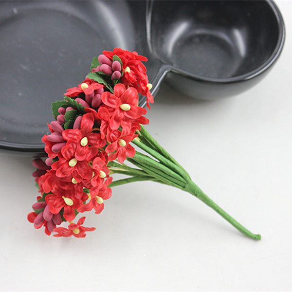 24 Stems / 1.5cm / Mini Artificial Flowers   SF014