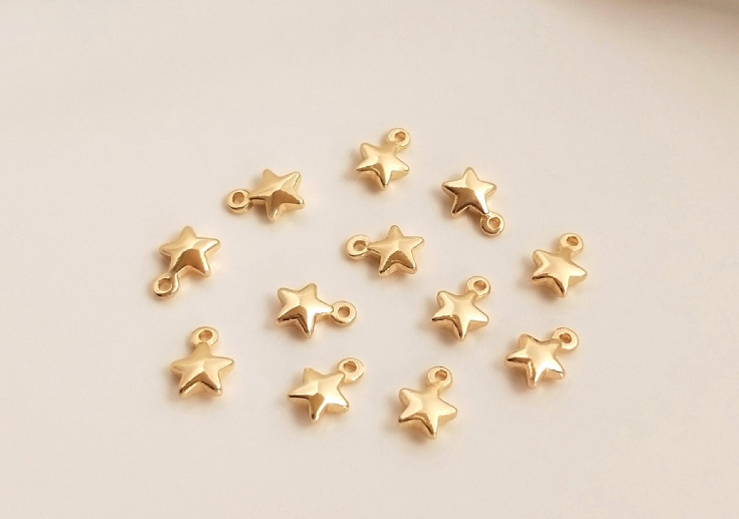 (EK92) 5 Pcs / Gold Plated Earrings Accessories
