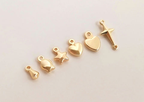 5 Pcs / Gold Plated Earrings Accessories  EK92