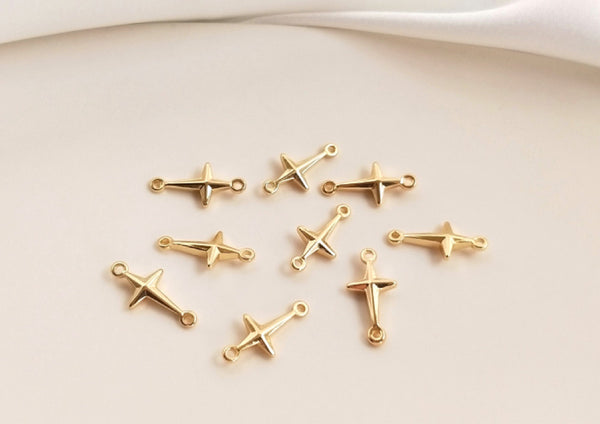 5 Pcs / Gold Plated Earrings Accessories  EK92