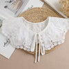 B34(K)-small Off White Fake Collar, False Collar, Removable Collar