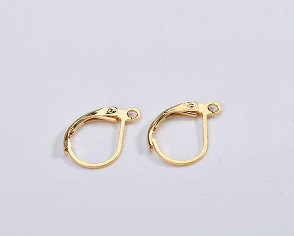 20 pcs / 16mm / DIY French Hoop Earrings  E72