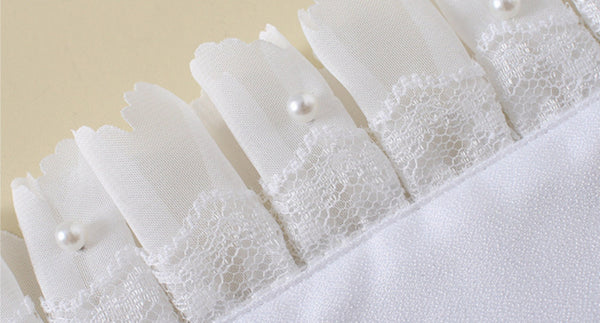 2 pcs / Off White Fake Lace Sleeve Cuffs, False Wrist Cuffs, Removable Wrist Cuffs   SC528(M)