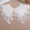 B32(K-small) White Fake Lace Collar