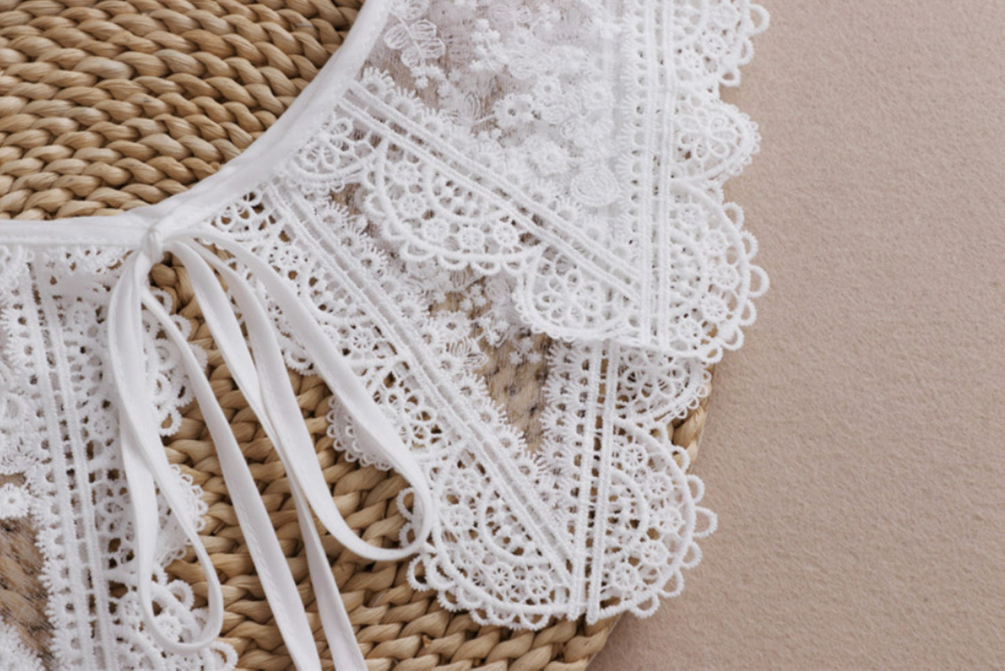 Off White Fake Collar, False Collar, Removable Collar  B62(K)-small