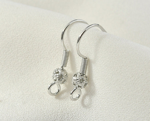 10 pcs /  Gold Plated / Earrings Hooks EK40