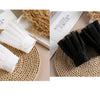 2 pcs / Off White, Black/ Lace Sleeve Cuffs, Fake Sleeve Cuffs, False Wrist Cuffs, Removable Wrist Cuffs SC019(K)