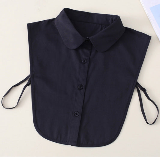 B9 / Pure White Fake Collar, False Collar, Removable Collar