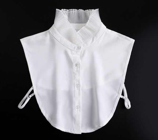 Off White Elegant Lace Fake Collar, False Collar, Removable Collar B624