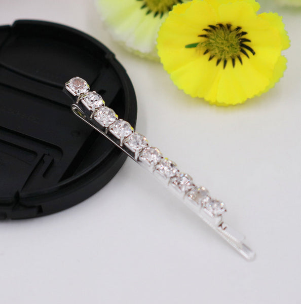 2pcs / Crystal Hair Clips CC004