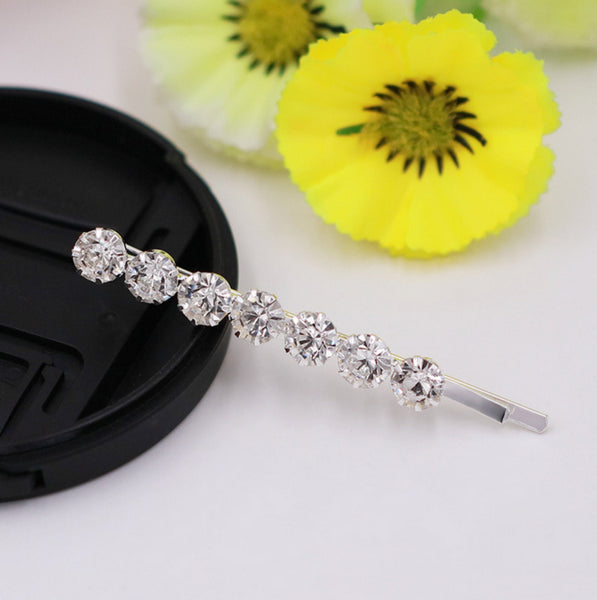 2pcs / Crystal Hair Clips CC004