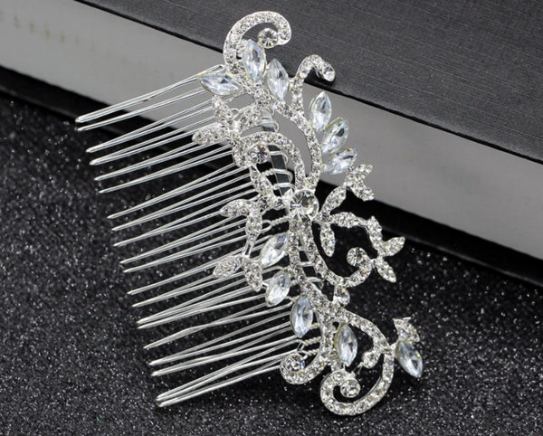 Bridal Hair Accessories Crystal Wedding Comb A002