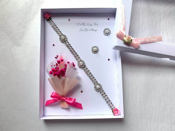 Luxury Handmade Preserved Birthday Card C015