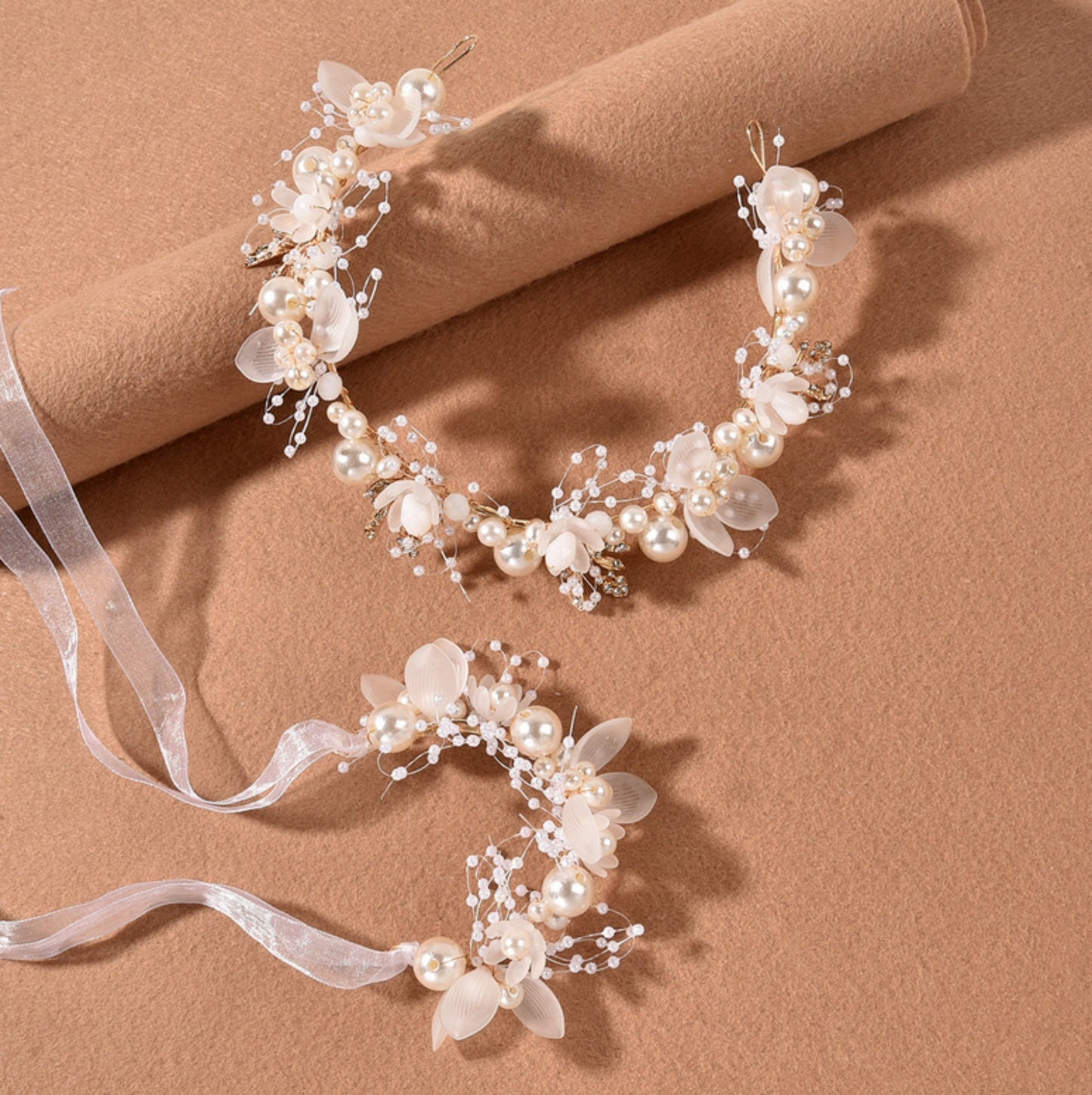 Floral Wedding Corsage, Bridesmaid Corsage TS1101